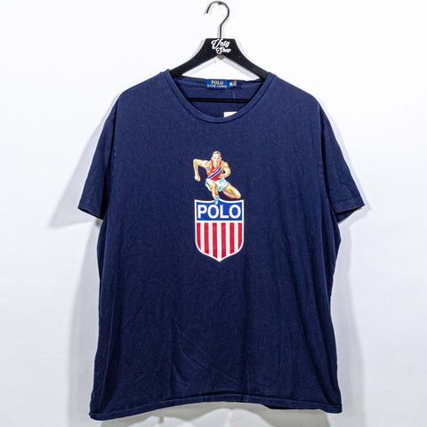 Polo Ralph Lauren Stadium Shield Track & Field Hurdles T-Shirt