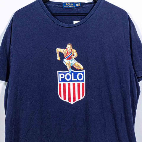 Polo Ralph Lauren Stadium Shield Track & Field Hurdles T-Shirt