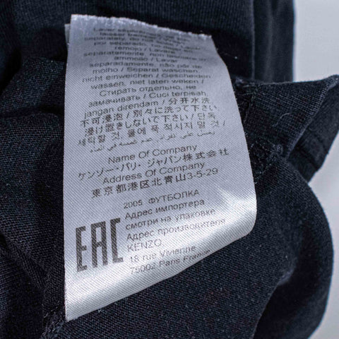 Kenzo Paris X Spell Out T-Shirt Long Sleeve