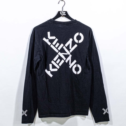 Kenzo Paris X Spell Out T-Shirt Long Sleeve