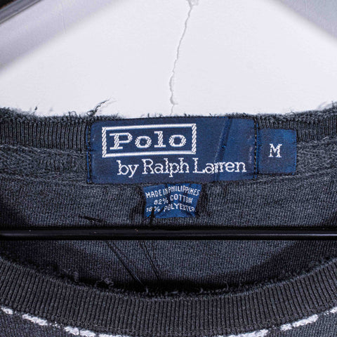 Polo Ralph Lauren Pony Sweatshirt Distressed Sun Faded