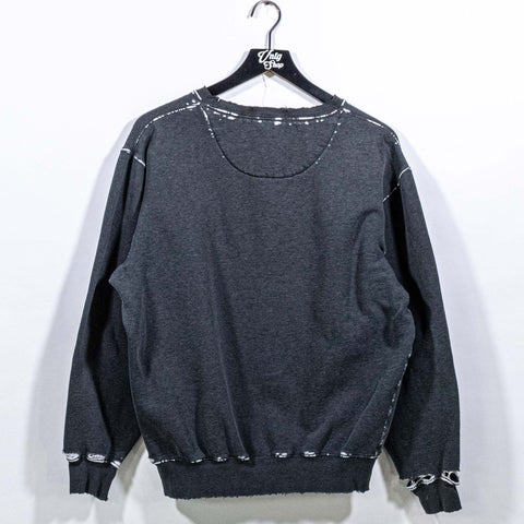 Polo Ralph Lauren Pony Sweatshirt Distressed Sun Faded