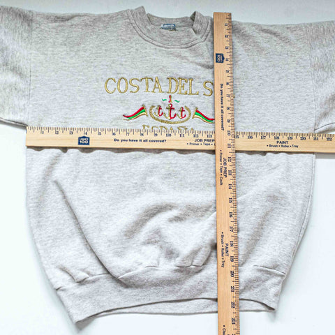 Costa Del Sol Espana Spain Sweatshirt Embroidered