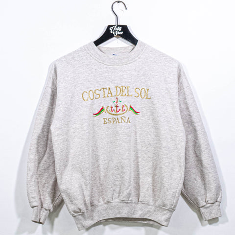 Costa Del Sol Espana Spain Sweatshirt Embroidered
