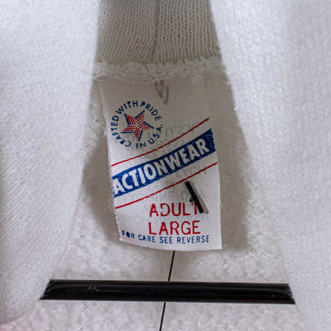 Raglan Blank Hoodie Sweatshirt Made in USA