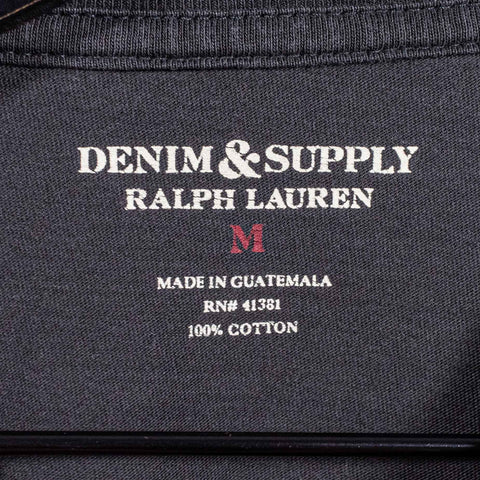 Denim & Supply Ralph Lauren Skull Helmet Wing T-Shirt