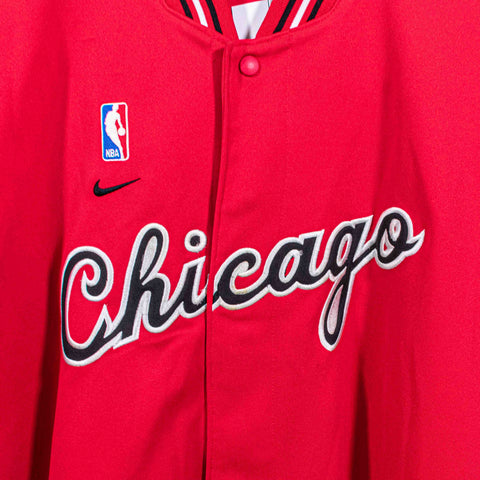 Chicago Bulls NBA NIKE Warm Up Snap Jersey