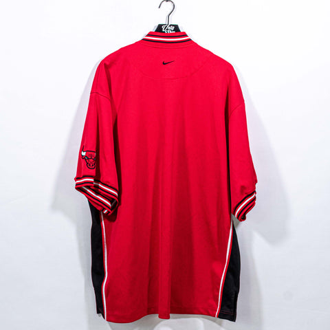 Chicago Bulls NBA NIKE Warm Up Snap Jersey