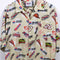 NASCAR Racetrack AOP Short Sleeve Button Shirt Chase Authentics
