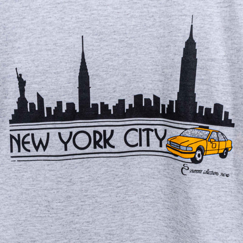 New York City Skyline Taxi Cab T-Shirt