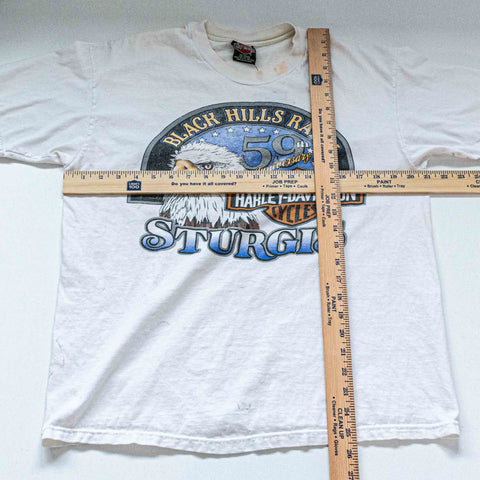 Harley Davidson Motorcycles T-Shirt Sturgis Bike Rally 1999
