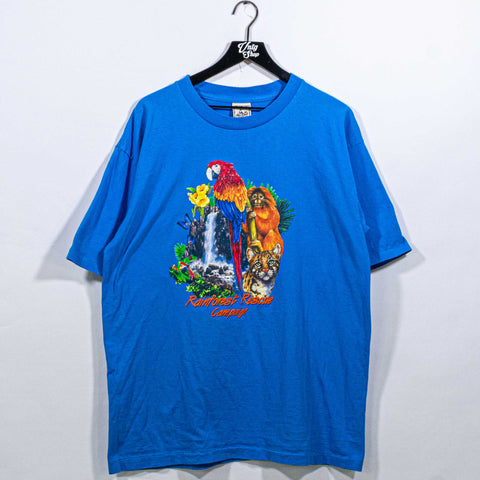 Rainforest Rescue Parrot T-Shirt Art