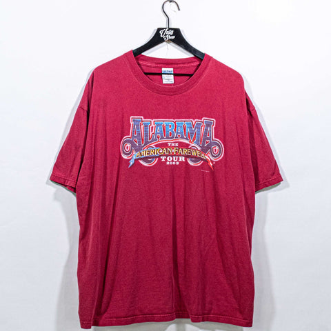 Alabama American Farewell 2003 Tour T-Shirt