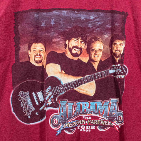 Alabama American Farewell 2003 Tour T-Shirt