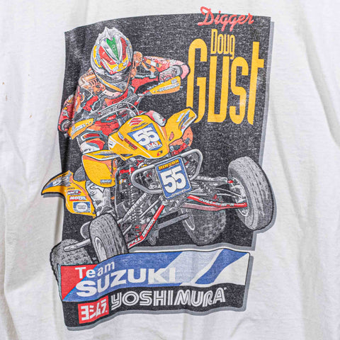 Team Suzuki Digger Doug Gust ATV Racing T-Shirt