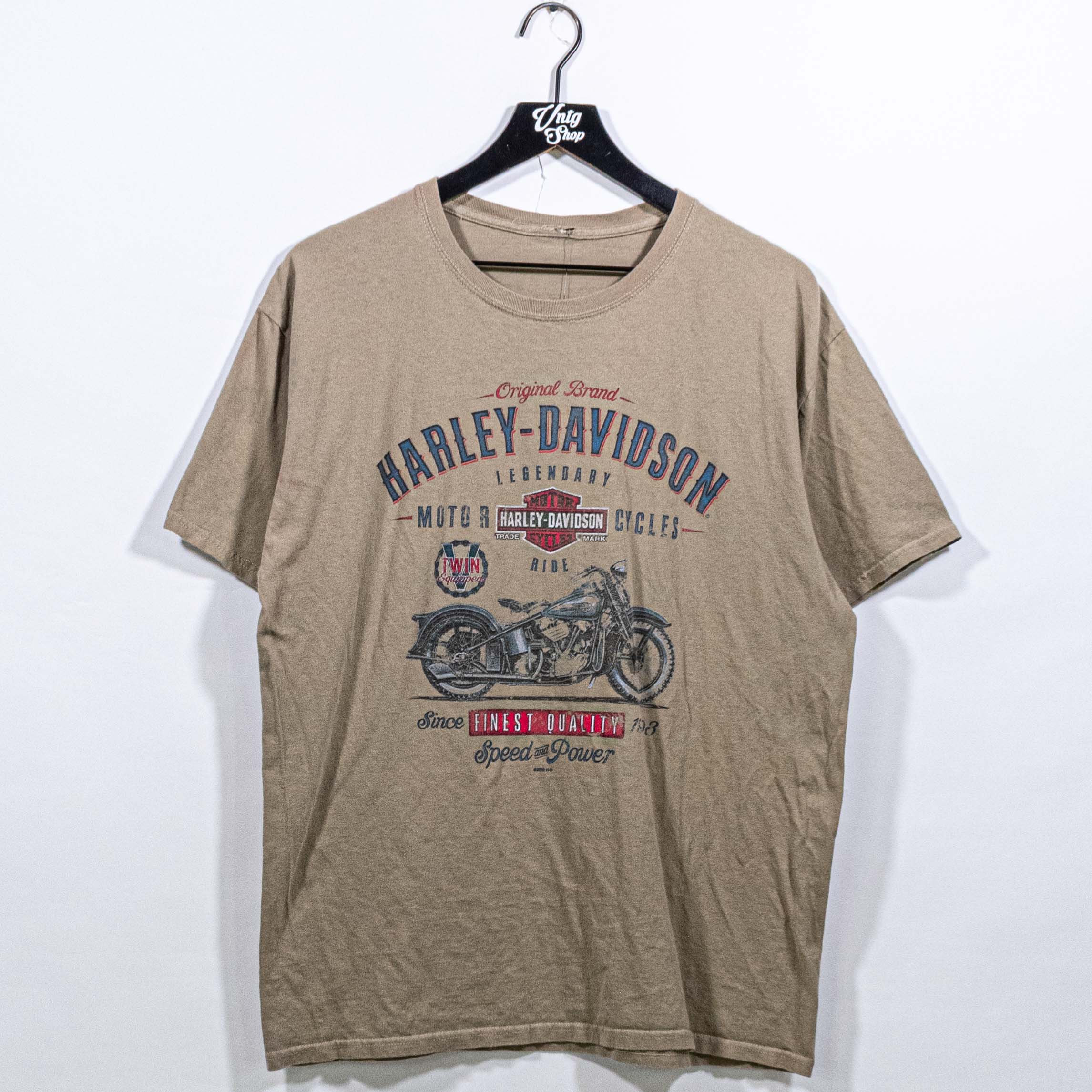 Harley Davidson Motorcycles T-Shirt Speed & Power– VNTG Shop