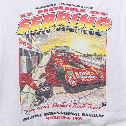 1995 12 Hours of Sebring International Grand Prix F1 Pocket T-Shirt