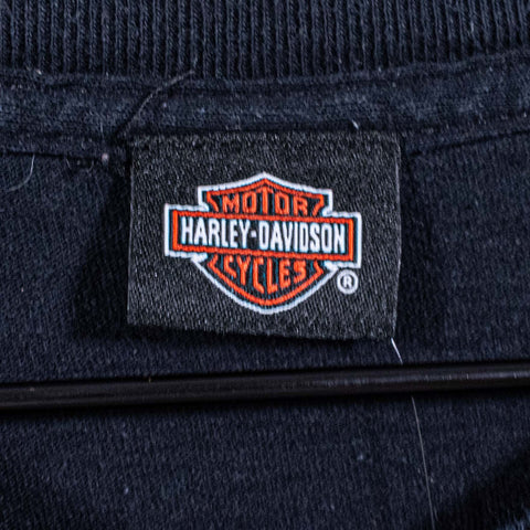 Harley Davidson Motorcycles T-Shirt Skull Skeleton