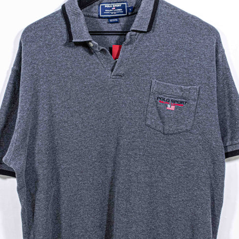 Polo Sport Ralph Lauren Knit Polo Shirt Spell Out