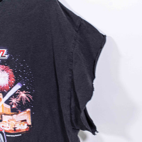 Harley Davidson Cafe Las Vegas Motorcycles Cutoff T-Shirt