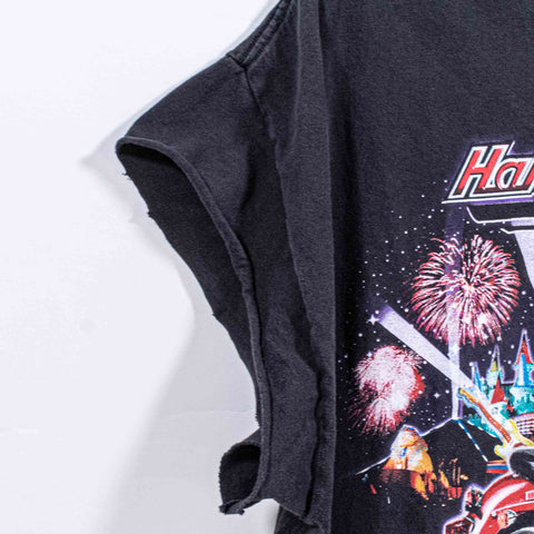 Harley Davidson Cafe Las Vegas Motorcycles Cutoff T-Shirt