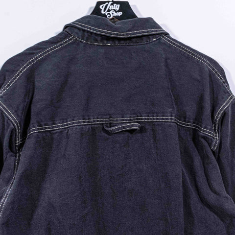 D Lo Rugged Gear Denim Pullover Jacket Hip Hop