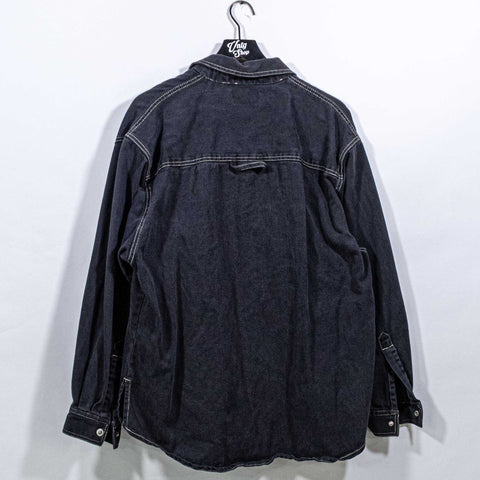 D Lo Rugged Gear Denim Pullover Jacket Hip Hop
