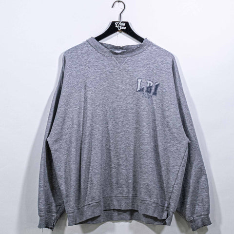 LBI Long Beach Island Sun Faded Distressed Sweatshirt Jersey Shore