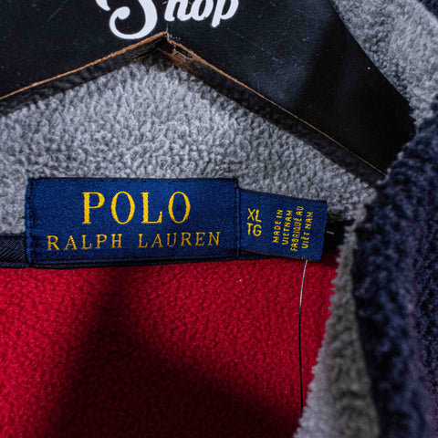 Polo Ralph Lauren USA Flag 1/4 Zip Fleece Pullover