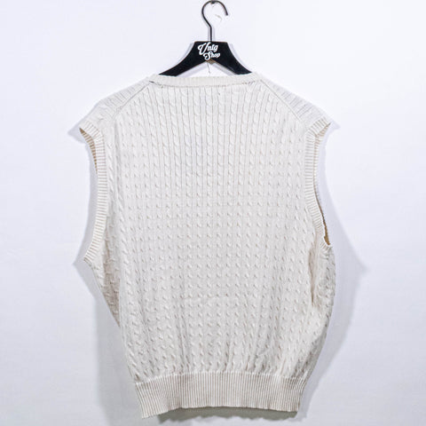 Polo Ralph Lauren Golf Knit Vest Cross Clubs Shield