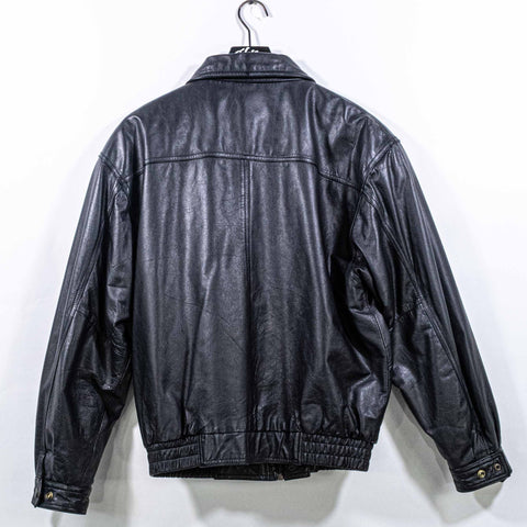 Leather Bomber Jacket Aviator Viaggio