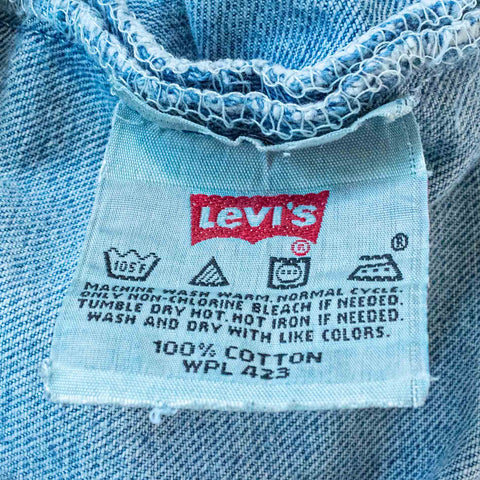 Levis 501 Button Fly Jeans Skate Grunge