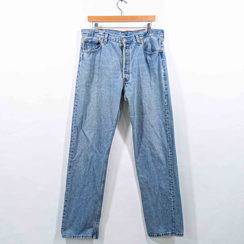 Levis 501 Button Fly Jeans Skate Grunge