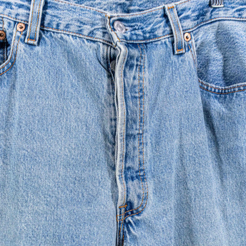 Levis 501 Button Fly Jeans Skate Grunge