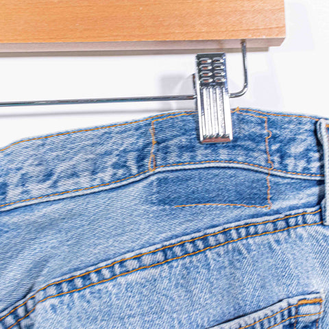 Levis 501 Button Fly Jeans Skate Grunge