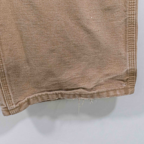 Carhartt Workwear Canvas Carpenter Jeans Sun Faded Distressed