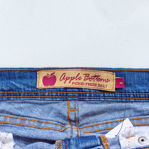 Apple Bottom Embroidered Jeans Made In USA