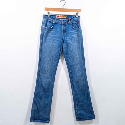 Apple Bottom Embroidered Jeans Made In USA
