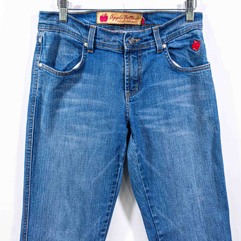 Apple Bottom Embroidered Jeans Made In USA