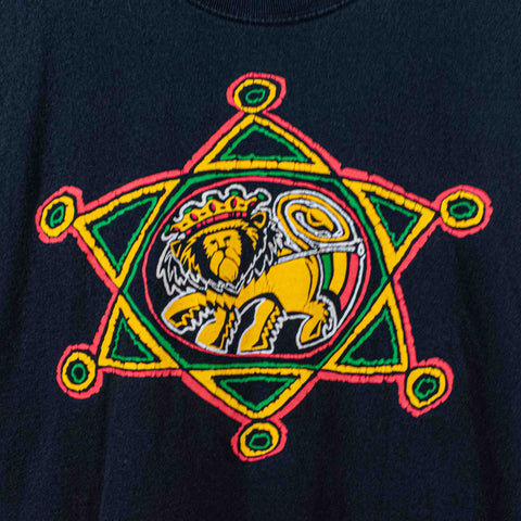 Cooyah Rasta Lion Reggae T-Shirt
