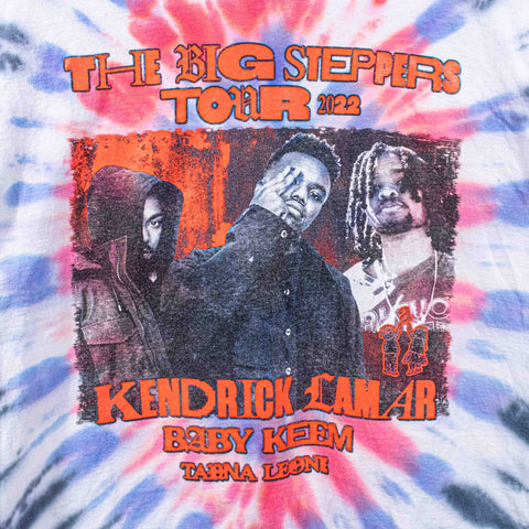Kendrick Lamar Big Steppers Tour Tie Dye T-Shirt