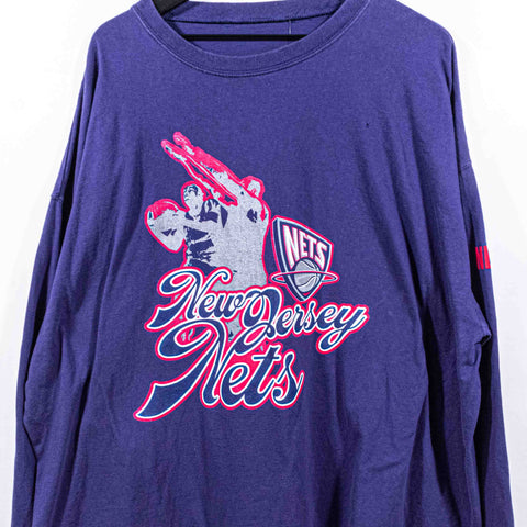 New Jersey Nets NBA UNK Long Sleeve T-Shirt