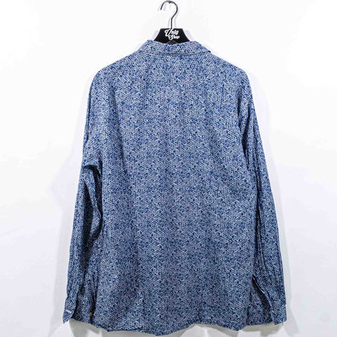 Kiton Nerano Printed Button Shirt Made in Italy