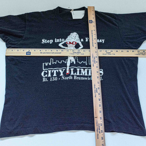 City Limits Strip Club New York Skyline T-Shirt
