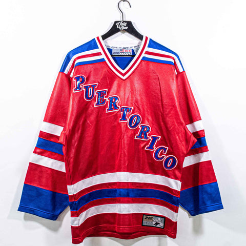 NYC 212 Puerto Rico Hockey Jersey Hip Hop Streetwear