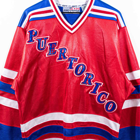 NYC 212 Puerto Rico Hockey Jersey Hip Hop Streetwear