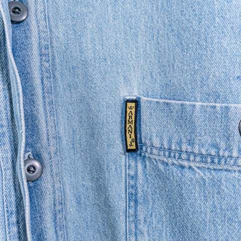 Armani Jeans Denim Button Shirt