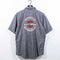 Harley Davidson Motorcycles Aruba Mechanic Short Sleeve Button Shirt