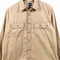 GAP Striped Textured Button Safari Work Shirt