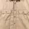GAP Striped Textured Button Safari Work Shirt